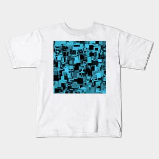 Random Shapes Abstract Pattern Kids T-Shirt